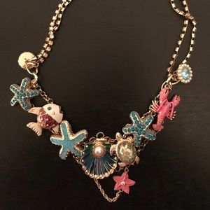 Betsey Johnson Statement Ocean Necklace